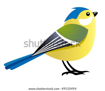 Cartoon Birds on Cute Cartoon Bird Stock Vector 49550494   Shutterstock