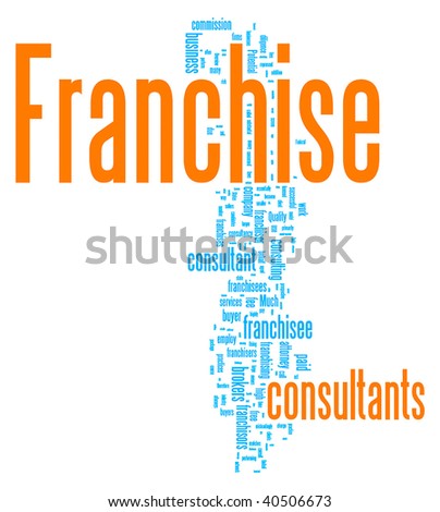 Franchise Word Cloud Illustration. Graphic Tag Collection. - 40506673 ...