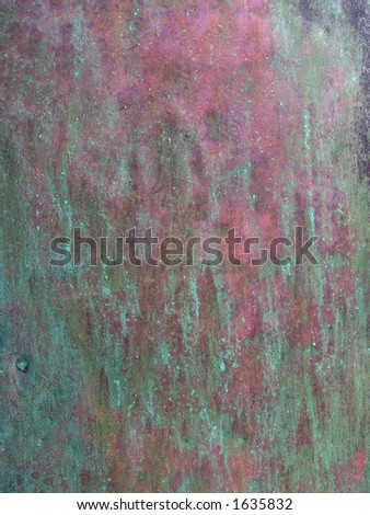 Copper Patina Surface
