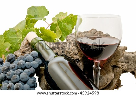 close-up of fine wine in oak cured