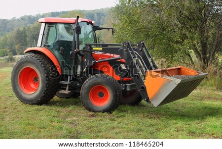 Tractor repair of rural roads