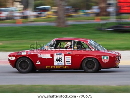 stock photo Alfa Romeo Giulia Racing at Classic Adelaide Prologue