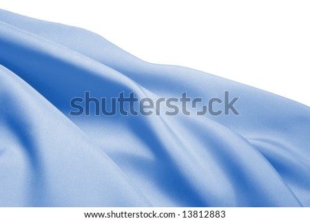light blue silk tissue flowing softness