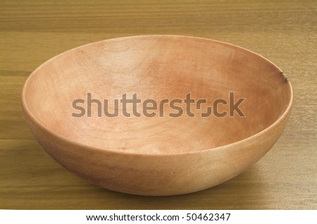 wooden plate