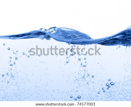 close up of water surface in motion