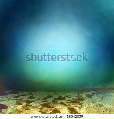 The underwater world background