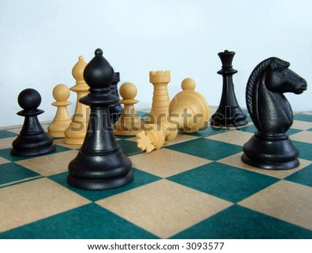 Chess game – the king is dead