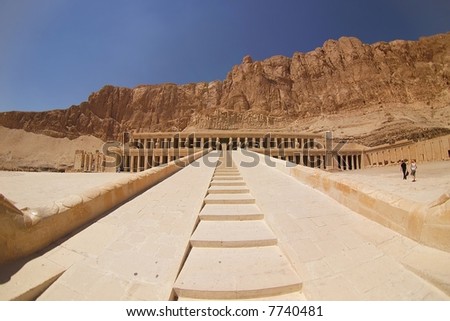 Hatshepsut\'s temple, the focal point of the complex