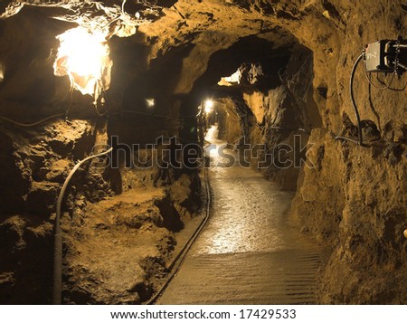 inside view the old mine