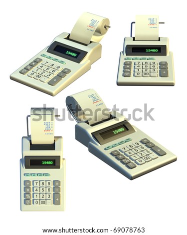 Calculator With Printer