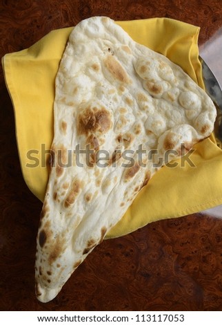 Naan bread of india