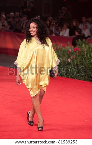 VENICE, ITALY - SEPTEMBER 8: actress Yahima Torres on red carpet for movie premiere of \