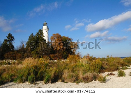Cana Island Lighthouse Door County, Wisconsin