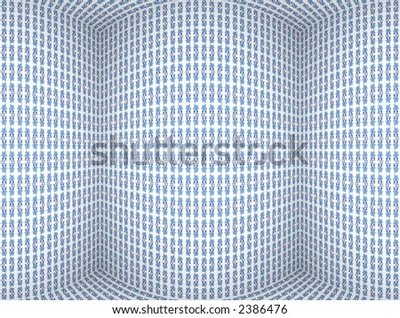 abstract wallpaper pattern made of repetitions of clusters of letters \'A\'