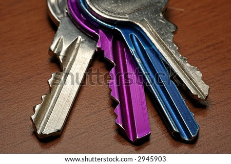 bunch of keys on a desk