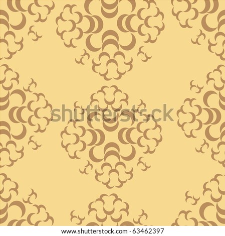 Beautiful seamless pattern, it is possible to fill any contour