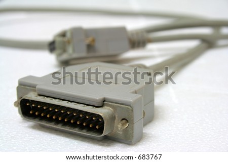An old modem cable