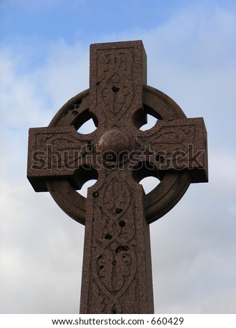Celtic Cross in Scotland