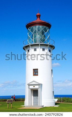 Lighthouse on Kauai, Hawaii