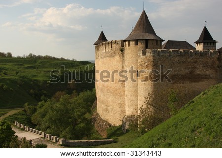 Kamianets-Podilskyi Khatyn old fortress Ukraine Castle