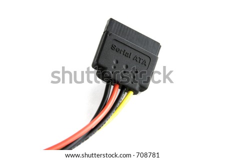 Serial ata power cord