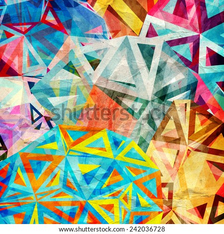 graphic a abstract background with geometric triangles elements