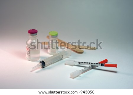 medical kit commonly found in hospital or other medical setting for use by nurse or doctor in treating patients