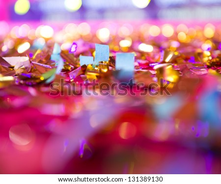Abstract Lights, Blurred Abstract Pattern.
