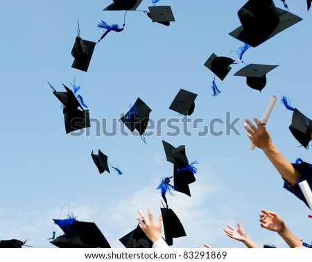high school graduation hats high
