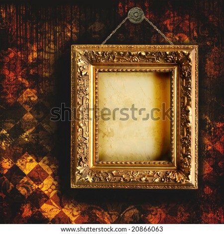 frame wallpaper. Grungy tattered wallpaper