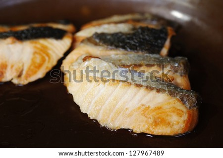 roast salmon - salmon fish grilled - salmon steak - salmon menu