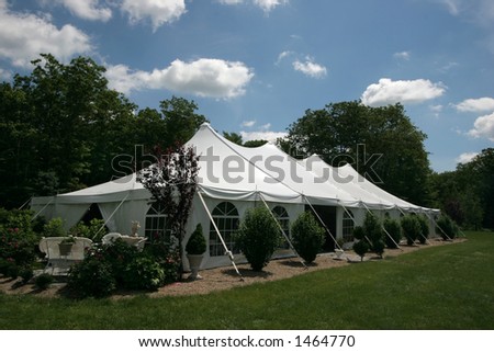 large white tent for events