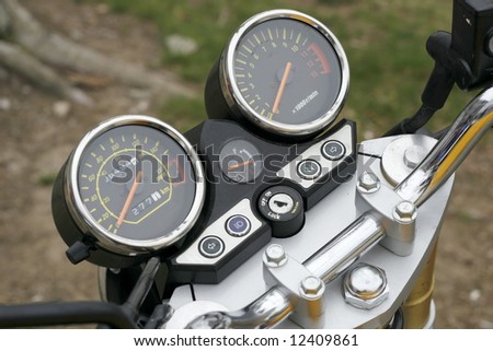 motorcycle dashboard