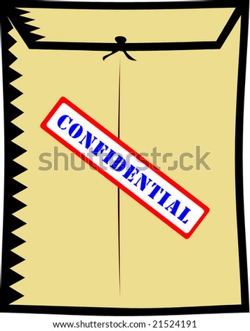 Confidential Sticker