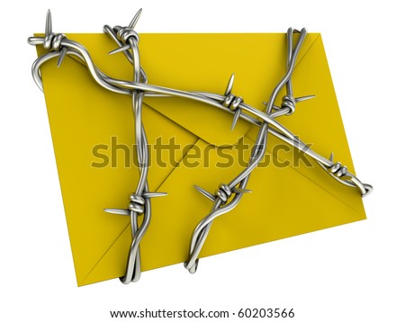 Barb Wire Letters