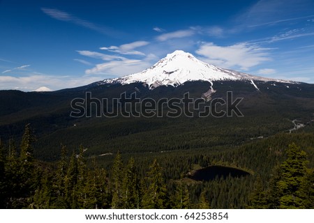 Mount Hood with Mirror Lake