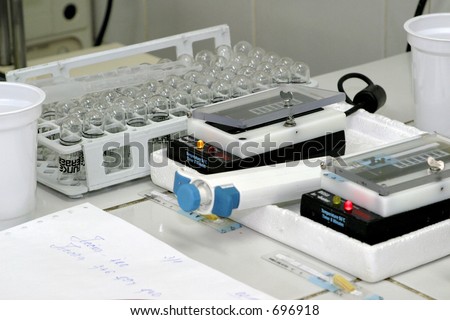 laboratory equipment for testing dairy products