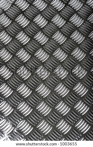 grey metal flooring