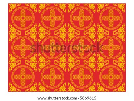 wallpaper patterns victorian. stock vector : victorian decorative wallpaper pattern with griffin