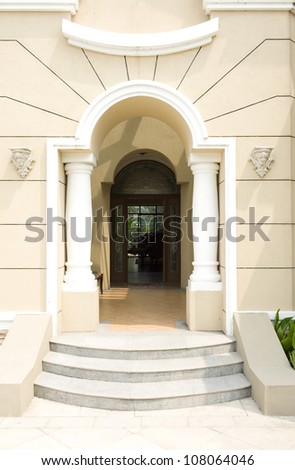 modern villa portal