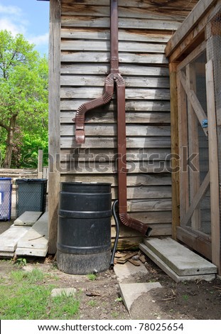 Rain Barrel for recycling rainwater