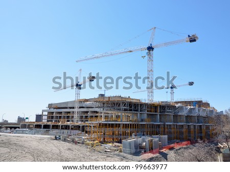 construction site for new condominiums