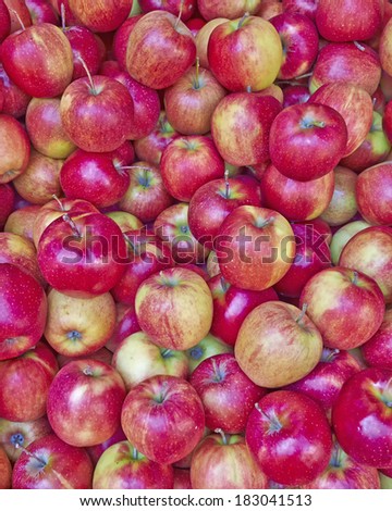fresh apples for sale, juicy background
