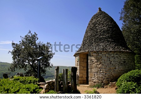 shepard\'s stone hut retreat on cliff