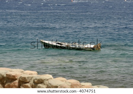 boat, red sea, sinai, egypt