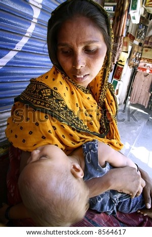 Indian Beggar Child