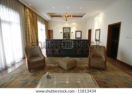 luxury suite in hotel