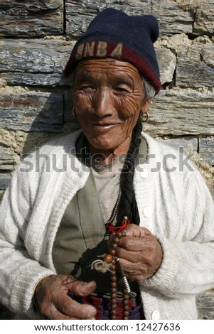 Tibetan Lady