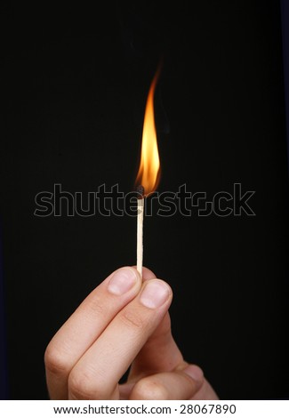 Holding A Match