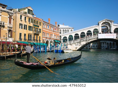 Pictures Of Venice Italy Today. stock photo : VENICE - OCTOBER